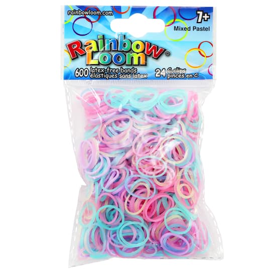 Rainbow Loom® Pastel Rubber Bands Michaels